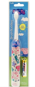 Brush Buddies Peppa Pig Sonic Powered Toothbrush! Sold Out Everywhere Only Here! - Picture 1 of 1