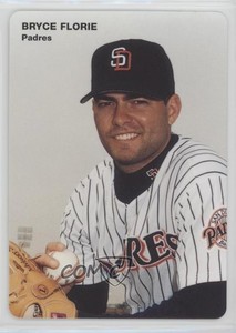1996 Mother's Cookies San Diego Padres Stadium Giveaway Bryce Florie #27