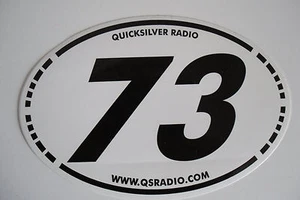 73 TYLKO NAKLEJKI RADIOWE QUICKSILVER.....................RADIO_TRADER_IRLANDIA. - Zdjęcie 1 z 2