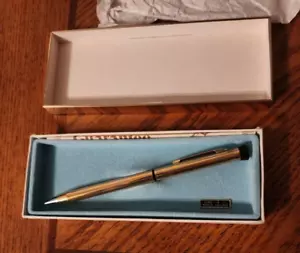Penna con cima gioiello vintage GARLAND 1/20-12 KT. Riempimento oro con scatola originale/inutilizzato - Foto 1 di 9
