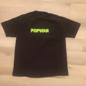 Popwar Skateboards T Shirt 2000s Skate Brown Size XL Vintage Rare - Bild 1 von 6
