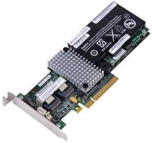 Controller Raid Card IBM 46M0851 Serveraid M5015 6G SAS/SATA PCIEx8 LP + BBU - Picture 1 of 2
