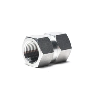 Hex Female Coupling - FNPT x FNPT - Picture 1 of 5