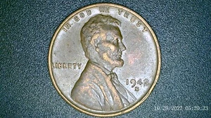 Rare Lincoln 1942 Wheat Penny S over D possible B Mint Mark Error Coin - Picture 1 of 4