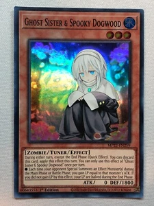 Yugioh 2022 Tin of the Pharaoh's Gods Ghost Sister & Spooky Dogwood MP22-EN259 - Imagen 1 de 1