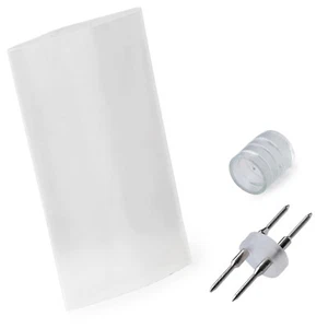3/8" LED Rope Light Extension Repair Kit Connector Heat Shrink Sleeve End Cap - Picture 1 of 10