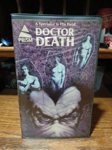 Doctor Death A Specialist In The Field Prisim Entertainment Vhs Clam Shell 1973 - Picture 1 of 16