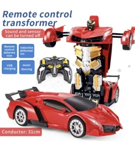 Remote control transformer car-RED. Ages 8 & up. - Picture 1 of 1