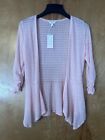Candies Light Pink Blossom Drapey Cardigan Women’s Size (S) Brand New W/Tags!!
