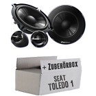 Pioneer Lautsprecher für Seat Toledo 1 1L Front Auto Boxen Tür vorne PKW Set