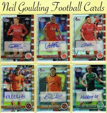 Topps Scottish Premiership 2022-23 ☆ SPFL CHROME - SIGNED AUTOGRAPH ☆ Cards