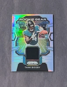 2023 Panini Prizm #RG-TB Tank Bigsby Rookie Gear Patch Silver Prizm RC - Picture 1 of 2