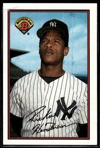 1989 Bowman #181 Rickey Henderson Very Good