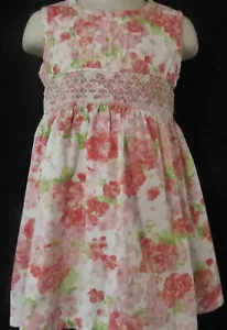 Blueberi Boulevard Sleeveless Light Pink Dress with Flowers Size 3T - Imagen 1 de 3