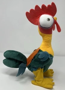 Disney MOANA Animado HEI HEI Gallo Pollo Gritando Clucking Peluche 13" - Imagen 1 de 23