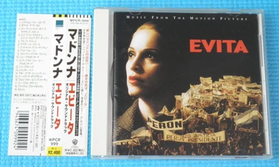 MADONNA CD Evita Original Sound Track 1996 OOP Japan OBI WPCR-999 - Bild 1 von 2