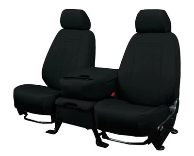 Fundas de asiento de coche CalTrend aptas para Subaru Impreza|Crosstrek 2012-2017 negro NeoPrene Foto 1 de 4