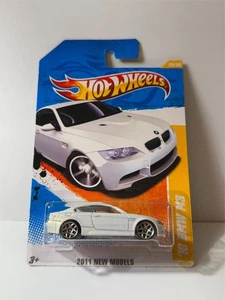 Hot Wheels 2011 New Models '10 BMW M3 #26/50 White A12 - Picture 1 of 1