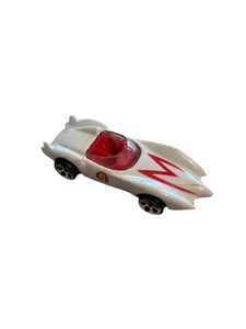 Hot Wheels Speed Racer Mach 5 White race Car China collectable - Picture 1 of 6