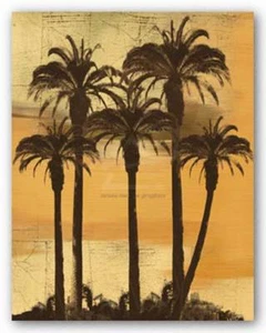 Isola Tramonto Karl Rattner Stampa artistica 28x22 - Foto 1 di 1