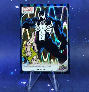 Venom SP 2023 Marvel Platinum Teal Wave /799 High Series Refractor Upper Deck - Picture 1 of 13