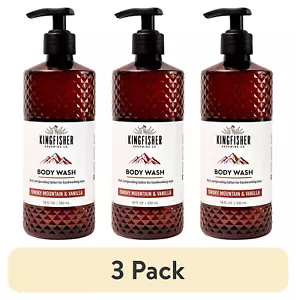 (3er Pack) Herren Duschgel, Smoky Mountain und Vanille, 18 Oz. - Bild 1 von 12