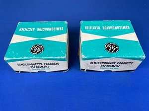 2 Rectificadores Semiconductores GE De Colección - Modelo 4JA3011 BH1 AC1 - Cajas Originales - Imagen 1 de 11