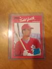 1990 Donruss - Rated Rookie #29 Todd Zeile Error Card.. rookie card picture