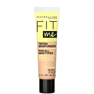 Maybelline Fit Me Tinted Moisturizer with Aloe 1oz / 30mL Shade 115 New - Picture 1 of 5