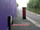 PHOTO  BOURNEMOUTH: PURPLE WALL IN TREGONWELL ROAD A PURPLE WALL SHIELDS WHAT IS