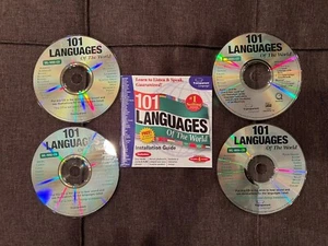 101 LANGUAGES OF THE WORLD WINDOWS / MACINTOSH CD-ROM - TRANSPARENT LANGUAGE A* - Picture 1 of 1