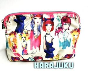 HARAJUKU LOVERS MAKEUP Cosmetics BAG Travel Case LARGE ~ Zippered