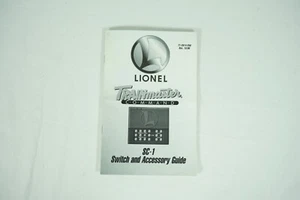 Lionel SC-1 Switch and Accessory Command Guide MANUAL ONLY Item 6-12914 S4 - Picture 1 of 3