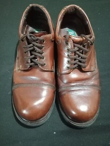 Bass & Co Men's Sz 8.5M Brown Leather Shoes Oxfords Webster - Picture 1 of 6