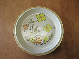 Hearthside Japan GARDEN FESTIVAL SUNSHINE FLOWERS Dinner Plate 2 available - Picture 1 of 3