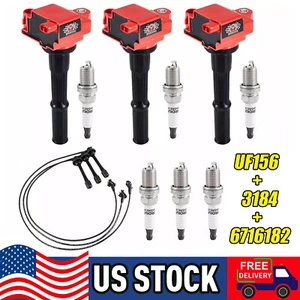 UF156 Ignition Coils & Wires Set & Spark Plugs For Toyota 4Runner 95-04 3.4L V6 - Foto 1 di 15