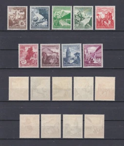 DEUTSCHES REICH 1938 Winterhilfe postfrisch * B123-B131 (Mi.675-683) - Bild 1 von 1