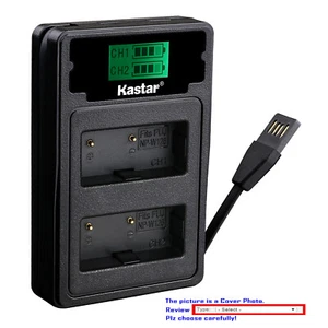 Kastar Battery LZD2 Charger for Fujifilm NP-W126 NPW126S Battery BC-W126 Charger - Picture 1 of 11