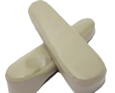 Fits 98-07 Lexus LX470 Beige Real Leather Seat Armrest Covers Set Foto 1 de 2