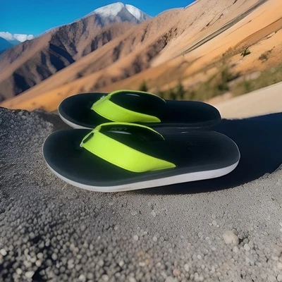 Мужские Nike Kepa Kai стринги сандалии/горки черный /вольт AO3621-013 размер 7 лодка - Изображение 1 из 4