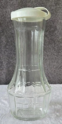 Botella de vidrio vintage Good Seasons para aderezo de ensalada Cruet diseño clásico B-25 de colección Foto 1 de 4