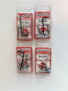 GREAT PLANES 4-40 x 1-1/4" BLIND NUT SET  (4) SETS PER PACKAGE (4) PACKAGES NEW - Picture 1 of 2
