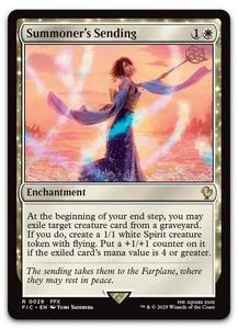 Summoner's Sending #29 (NM) Final Fantasy FIC Magic MTG - Picture 1 of 2