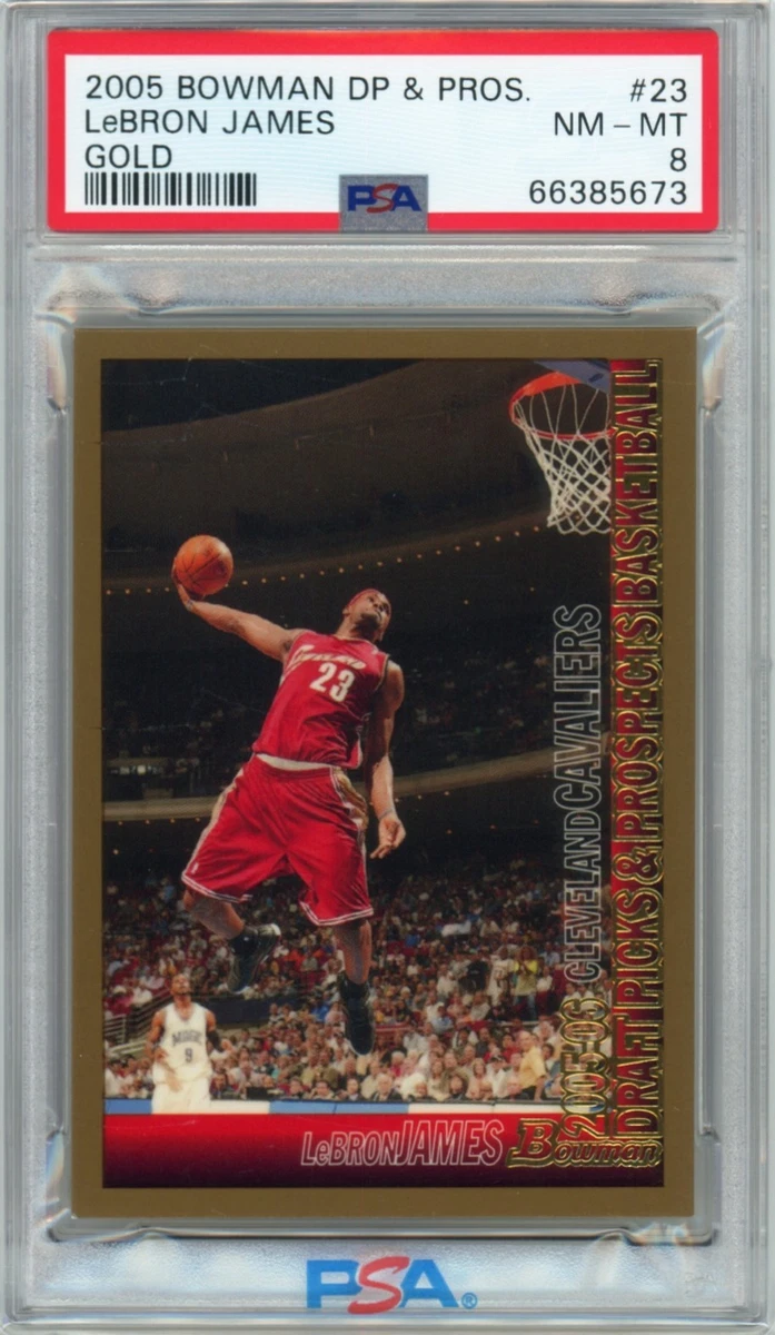 2004-2005 Bowman lebron james GOLD SGC 8 その他 2004-2005 Bowman