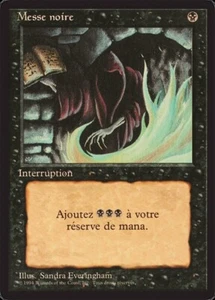 MTG 1x MP FRENCH Dark Ritual - Revised Foreign Black Border FBB x1 - Picture 1 of 1