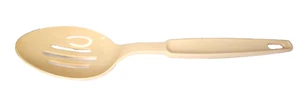 EKCO Slotted Spoon, Nylon, 11 in, Almond, Vintage USA - Picture 1 of 6