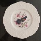 Vintage Royal Cauldon 9&quot; Decorative Bird Plate REDWINGED BLACKBIRD Henry Pausch