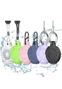 waterproof airtag holder.4pcs.blue, White, Green & Black - Photo 1 sur 3