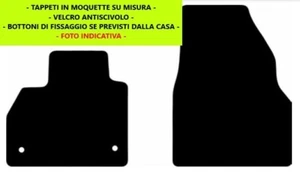 TAPPETINI TAPPETI IN MOQUETTE SU MISURA TOYOTA PROACE CITY 2020 IN POI - Foto 1 di 3