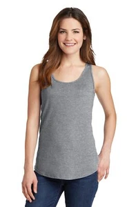 3 Pack Of Port & Company LPC54TT Women's Core Soft Sleevless Feminine Fit Tank - Picture 1 of 12